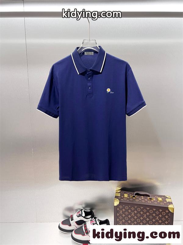 クラシックポロ スポーティームード デイリールック DIOR ディオール コピー ゴルフシャツ風トップス 夏のおしゃれ-6