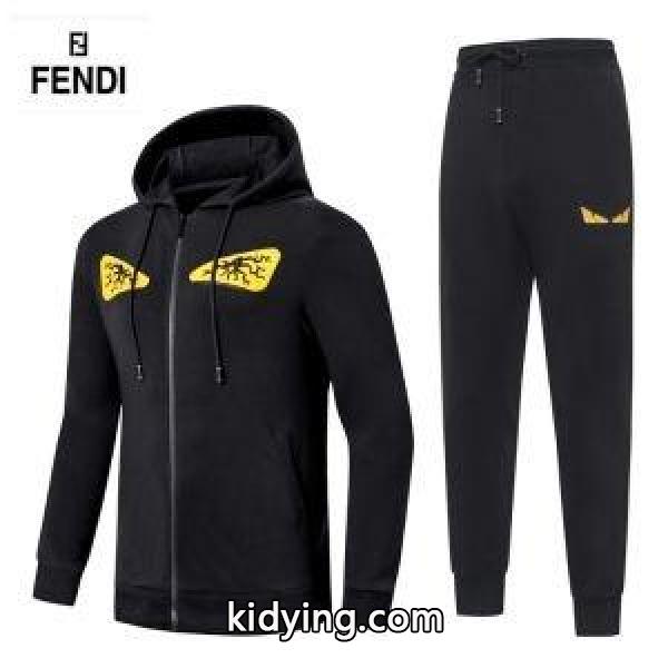 新作アイテム 3色可選 2018話題となる FENDI 上下セット保温性を発揮する_フェンディ FENDI_ブランド コピー 激安(日本最大級)-1