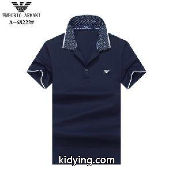 半袖Tシャツ 4色可選 最新トレンドファッション新着 新着春夏2019セール ARMANI アルマーニ_アルマーニ ARMANI_ブランド コピー 激安(日本最大級)-2