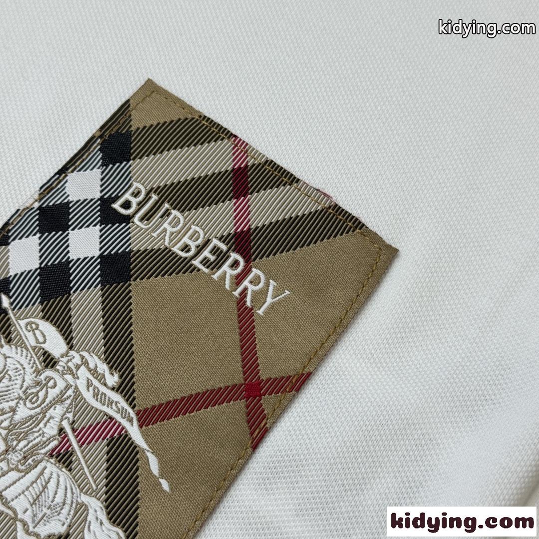 大人BURBERRY バーバリー ポロシャツコピー2026トレンド新作シンプルデザイン4色-6