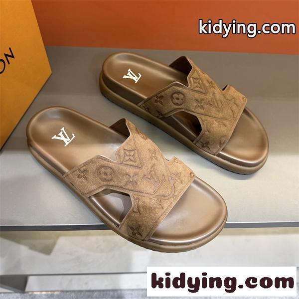 2026人気☆ルイヴィトンサンダルコピーLOUIS VUITTON リラックス感快適春夏流行り-0