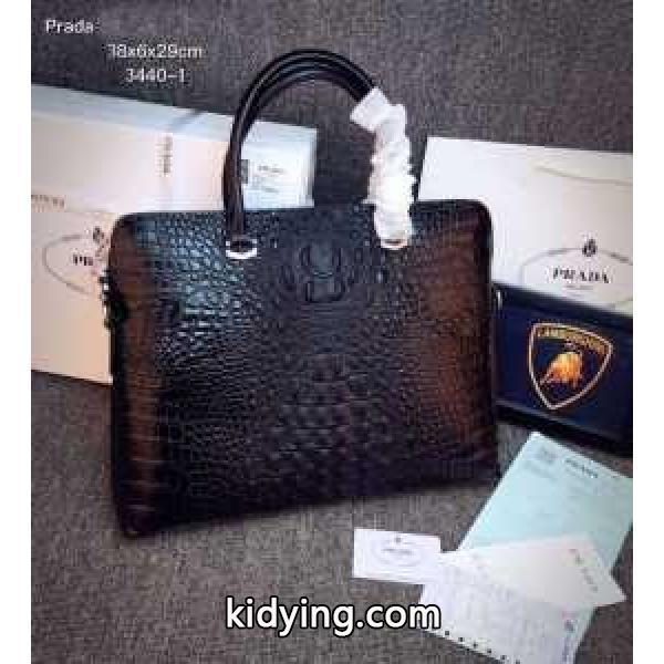 完売品！2016 プラダPRADA  ハンドバッグ ビジネスバッグ 2色可選 3440-1_プラダ メンズバッグ_バッグ メンズ_スーパーコピーブランド激安通販 専門店-0