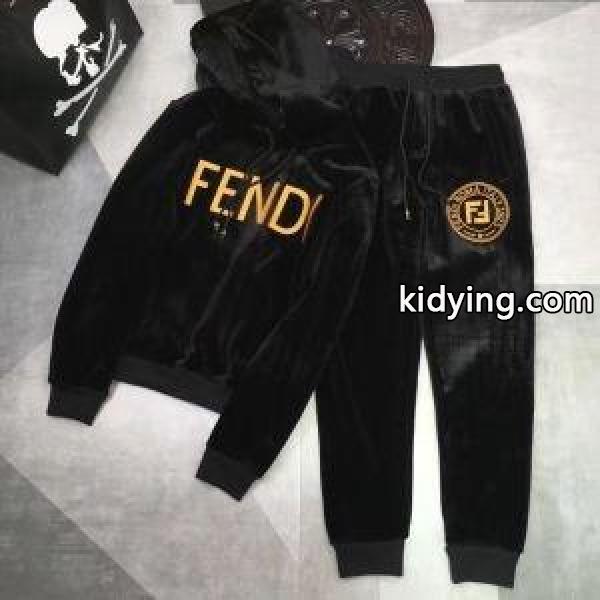 最落なし! 希少! フェンディ 2018新品 FENDI 型崩れしにくい 上下セット 冬季新作品_フェンディ FENDI_ブランド コピー 激安(日本最大級)-0