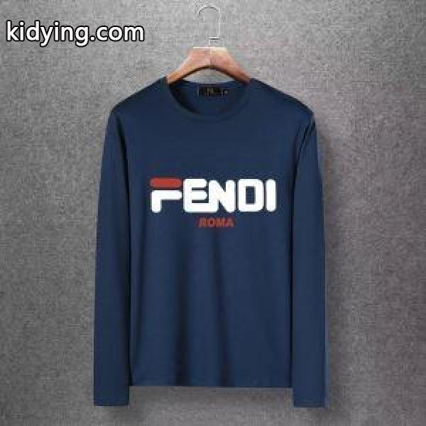 2019年秋冬最新のトレンド フェンディ FENDI 長袖Tシャツ 4色可選 季節を感じた秋冬ファッション_フェンディ FENDI_ブランド コピー 激安(日本最大級)-2
