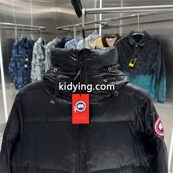 ブラック 2025秋冬 防寒性抜群 カナダグース Canada Goose 偽物 フードダウン 季節限定モデル-3