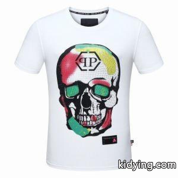 2018年夏の王道ブランド! 半袖Tシャツ 2色可選 高級感溢る フィリッププレイン PHILIPP PLEIN_フィリッププレイン PHILIPP PLEIN_ブランド コピー 激安(日本最大級)-1