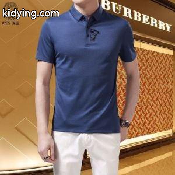 3色可選 落ち着いたニュアンスコーデ ヴェルサーチ VERSACE半袖Tシャツ 美シルエットを賢く叶える_ヴェルサーチ VERSACE_ブランド コピー 激安(日本最大級)-1