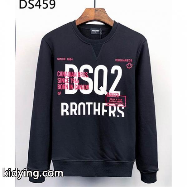 DSQUARED2 ロゴフーディーディー スクエアー ド コピーデイリーユースビジネスシーンフォーマルシーンパーティー万能アイテム-0