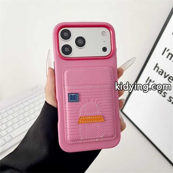 エルメス激安ハウスデザインカード収納iPhoneケースソフトレザーナッパ調仕様-6