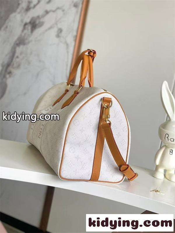大容量 ボストンバッグ レディース ルイヴィトン スーパーコピー LOUIS VUITTON 旅行用 軽量 2WAY ショルダー付き-1