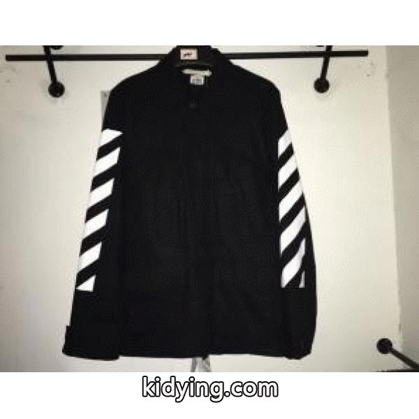 人気ブランド OFF-WHITE オフホワイト メンズ ジャケット ブラック-0