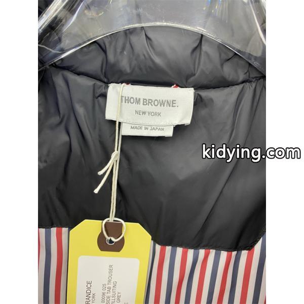 グレー ルーズフィット ダウンジャケット トムブラウン Thom Browne コピー 秋冬リラックスした 人気-7
