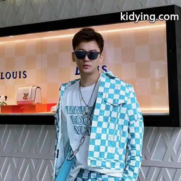 LOUIS VUITTON 21FW Damier ヴィトンコピージャケット 幅広い季節にぴったり お洒落で可愛い着こなし-0