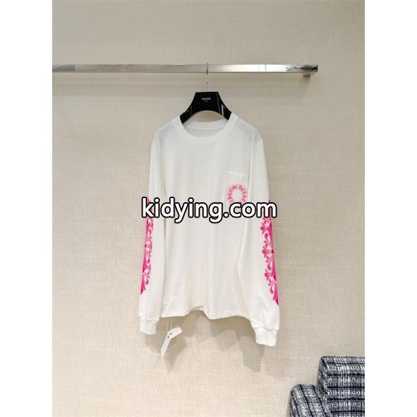 &上品&blackpinkカラー人気クロムハーツ長袖tシャツコピー2026トレンドCHROME HEARTS 激安通販-1