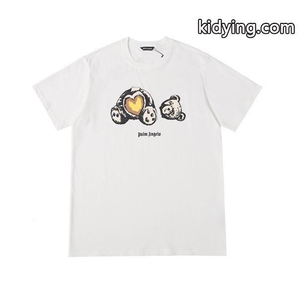体にフィットするようなファションPalm Anglesスーパーコピー高品質Tシャツ-0