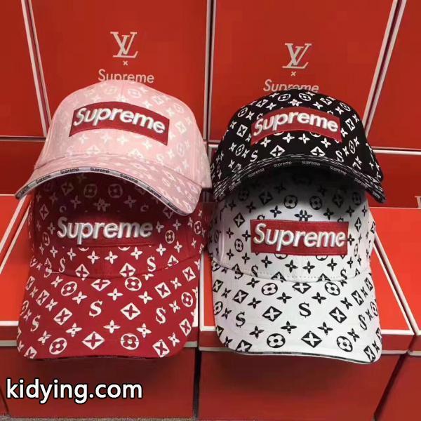シュプリーム SUPREME キャップ めちゃくちゃお得 4色可選 17ss_帽子 マフラー セット_メンズファッション_スーパーコピーブランド激安通販 専門店-0