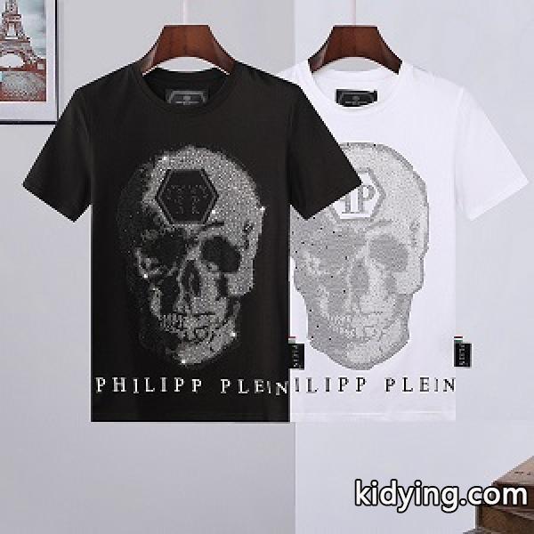 【大人Tシャツ】フィリッププレインtシャツ人気 PHILIPP PLEIN コピーカジュアルな半袖-0