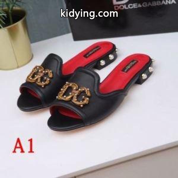 DOLCE&GABBANA レディース サンダル 絶対に欲しいアイテム コピー ドルチェ&ガッバーナ 通販 4色可選 通勤通学 最安値-0
