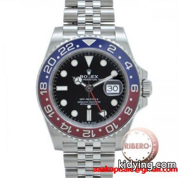 ROLEX ロレックス GMTマスターII Ref126710BLRO 箱、保証書付 未使用品 :300818043:RIBERO - 通販ショッピング-0