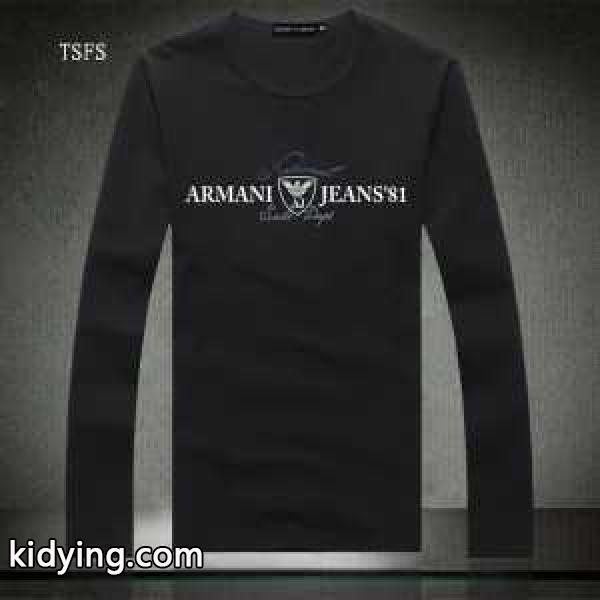 2016秋冬 選べる極上 アルマーニ ARMANI 長袖Tシャツ 2色可選_アルマーニ ARMANI_ブランド コピー 激安(日本最大級)-1