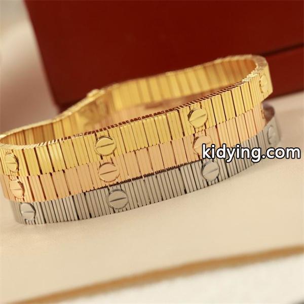 新作 精巧 リンク シャープ ユニセックス Cartier カルティエ コピー バングル-2