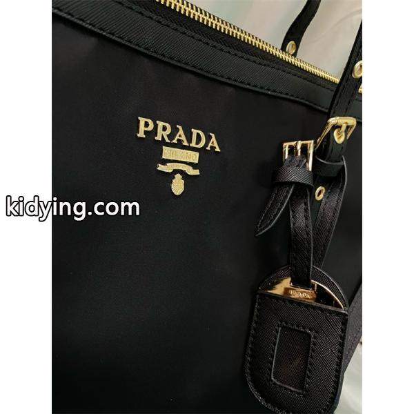 シンプル 機能的な トートバッグ PRADA プラダ コピー ブラック おすすめ-6