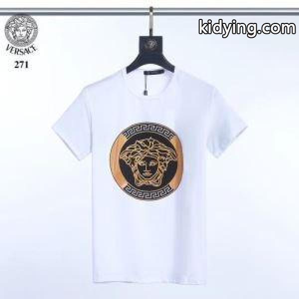 VERSACE 今季のベスト新作 Tシャツ/半袖 ヴェルサーチ 2019SS 3色可選 素晴らしい春夏の新作_ヴェルサーチ VERSACE_ブランド コピー 激安(日本最大級)-2