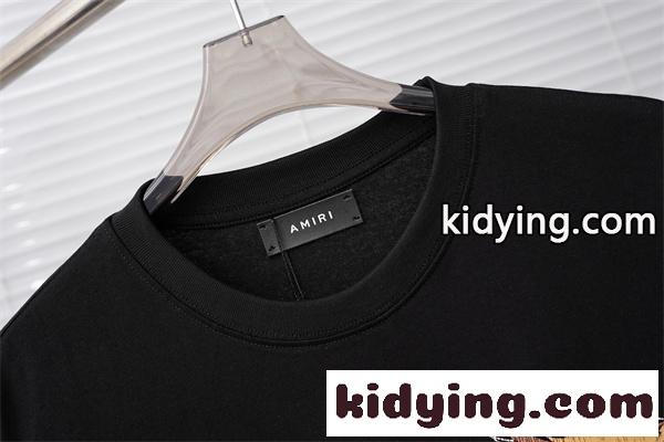 イーグルグラフィック ロゴプリント クルーネック アメリカンテイスト AMIRI アミリ コピー 半袖Tシャツ ストリートウェア-3