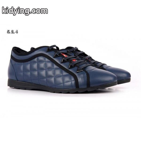 新入荷 2013-14秋冬新作 PRADA プラダ スニーカー 靴 NAVY_スニーカー、靴_メンズファッション_スーパーコピーブランド激安通販 専門店-0