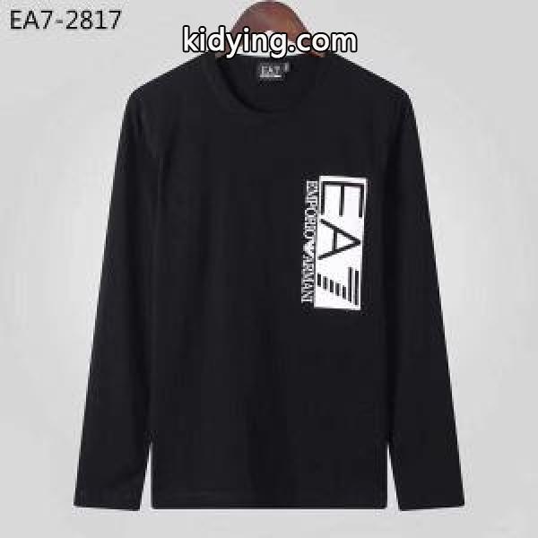 2019秋冬の必需品 アルマーニ ARMANI 長袖Tシャツ 2色可選 秋冬の季節感を取り入れたい時におすすめ_アルマーニ ARMANI_ブランド コピー 激安(日本最大級)-0