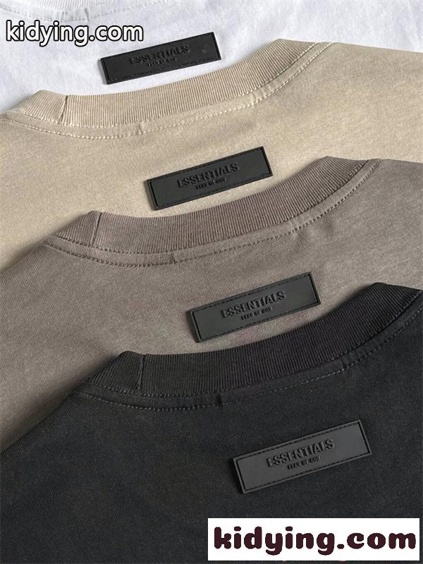 ESSENTIALS レディース Tシャツ オーバーサイズ ゆったりシルエット シンプル 韓国 エッセンシャルズ コピー-6