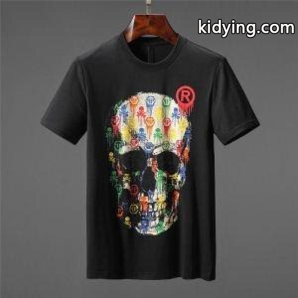 フィリッププレイン 大変大人気2019 PHILIPP PLEIN 19SS 夏に絶対使える限定的 Tシャツ/ティーシャツ 2色可選_フィリッププレイン PHILIPP PLEIN_ブランド コピー 激安(日本最大級)-1