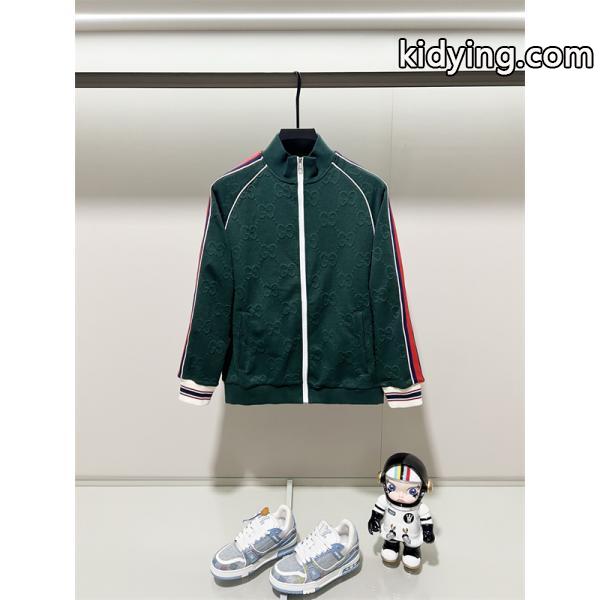 2025秋冬 プレミアム質感 ブラック GGジャカード GUCCI グッチ コピー トラックジャケット-1