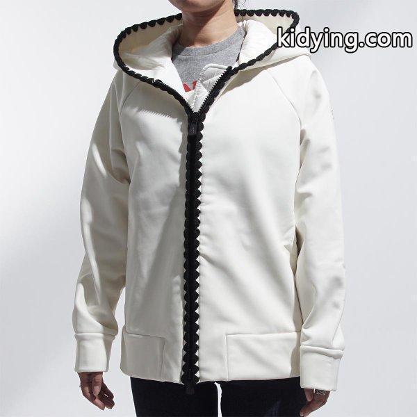 モンクレール MONCLER ジップアップパーカ ホワイト レディース アウトドア パーカー 8452550-80995-04a グルノーブル :8452550-80995:モダンブルーYahoo!店 - 通販ショッピング-0