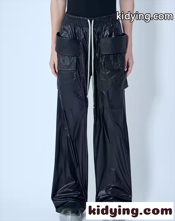 RICK OWENS DEKSHDW 2026SS春夏トレンドナイロン製リックオウエンススウェットパンツコピー人気-0