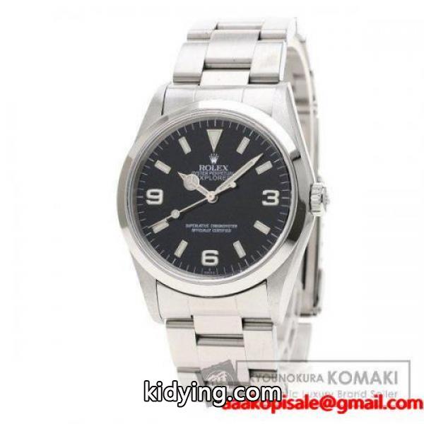 ROLEX ロレックス 14270 エクスプローラー1 腕時計 ステンレススチール メンズ 中古 :00311004:ブランド京の蔵小牧 - 通販ショッピング-0