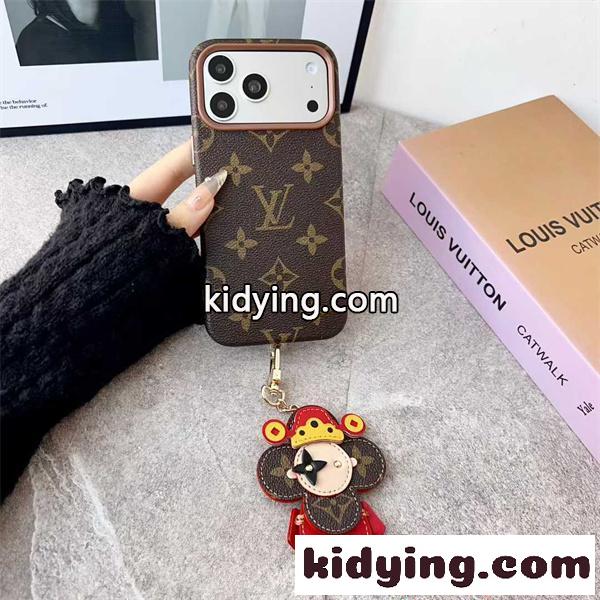 LOUIS VUITTON ルイヴィトン コピー IPHONE17 ケース モノグラム調 レザーデザイン 高級感演出-8