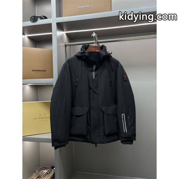雪景色に映える 2025冬ホワイト 極暖防風 モンクレール MONCLER コピー スキーダウンジャケット-1