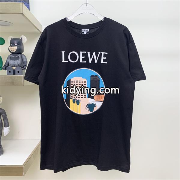 Loewe ロエベの2021人気アイテム 限定版 半袖ｔシャツ 品質保証 スーパーコピー-0