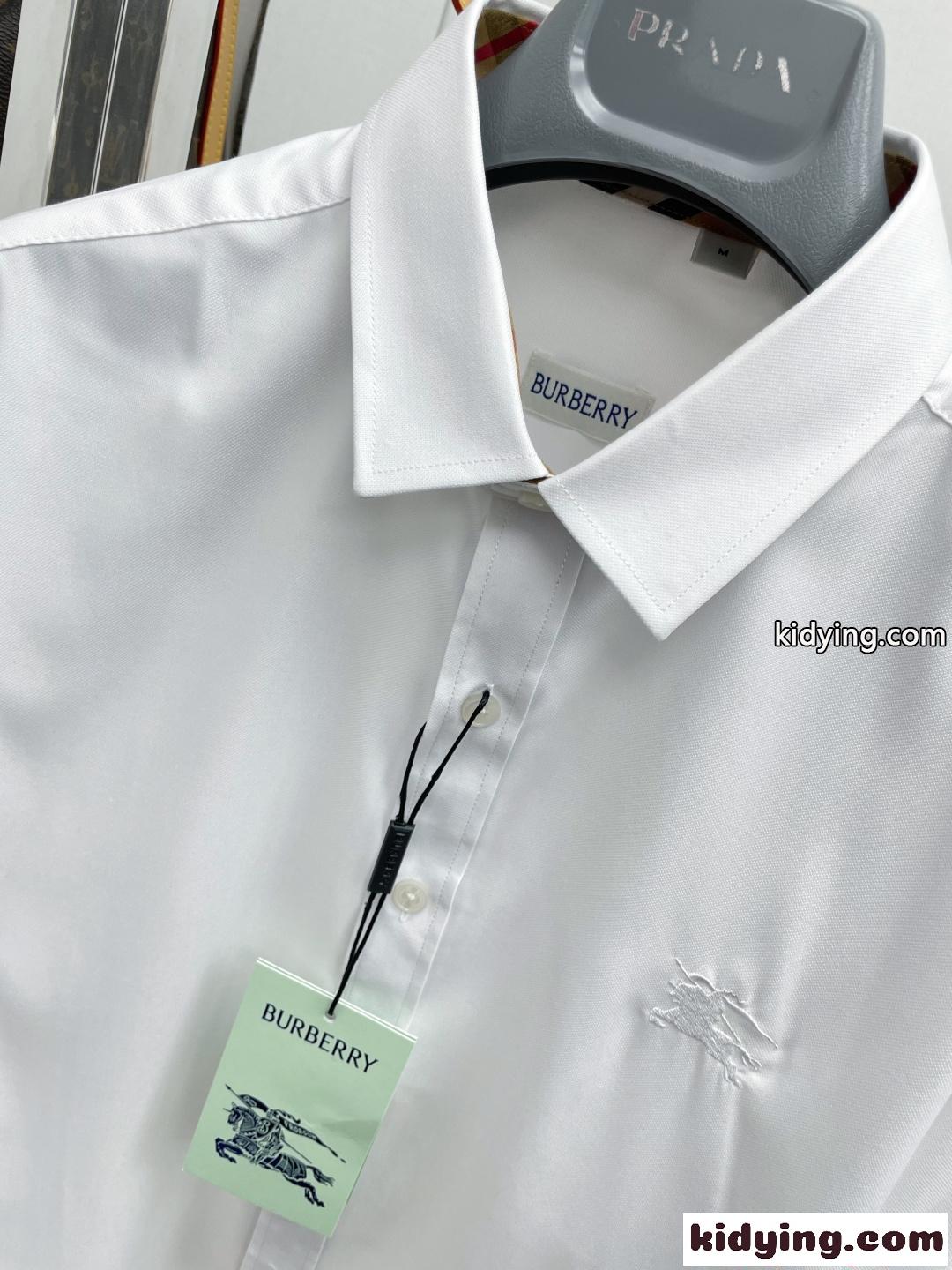 BURBERRY シャツ メンズ 長袖 レギュラー バーバリー コピー 上品ミニマル ビジカジ対応 清潔感-3