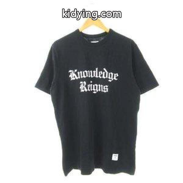 シュプリーム SUPREME 13ss Knowledge Reigns Tee Tシャツ プリント トップス 黒 ブラック ☆激安& メンズ 通販-0