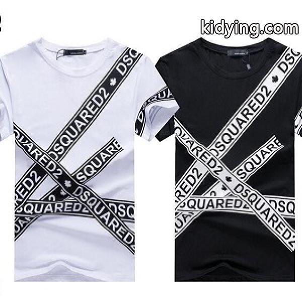新作 ディースクエアード 豊富なカラー展開 DSQUARED2 カッコイイ 半袖Tシャツ_ディースクエアード DSQUARED2_ブランド コピー 激安(日本最大級)-0
