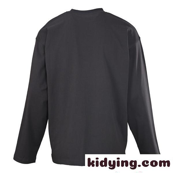 長袖Tシャツ スポーツ風ロゴ Alexander wang リラックスフィット デイリーウェア アレキサンダーワン コピー-2