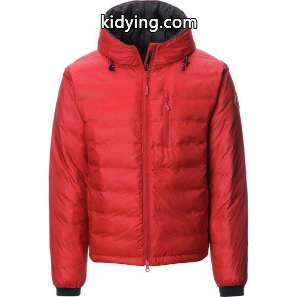 カナダグース メンズ ダウンジャケット アウター Lodge Down Hooded Jackets Red/Black :od2-cdg0078-reda:フェルマート fermart 3号店 - 通販ショッピング-0