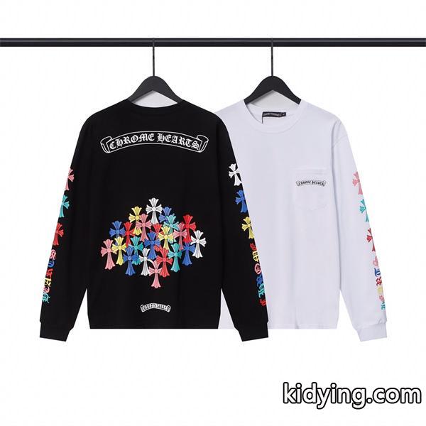 クロムハーツ長袖tシャツコピー CHROME HEARTS 軽く耐久性のある 最落なし! 希少! 今季流行り _ブランド コピー 激安(日本最大級)-0