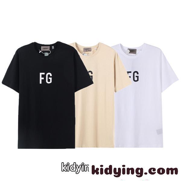 半袖Tシャツ ホワイト ESSENTIALS ミニマル プリント エッセンシャルズ コピー シンプル 清潔感 2026新作 定番-0