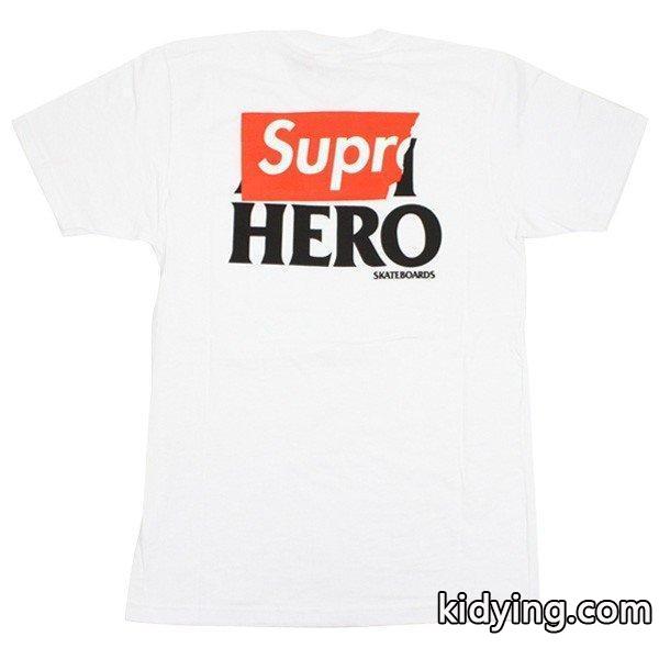 シュプリーム SUPREME ×ANTI HERO 14SS Pocket Logo Tee ポケット付きTシャツ 白 新品入荷 通販 ショッピング-0