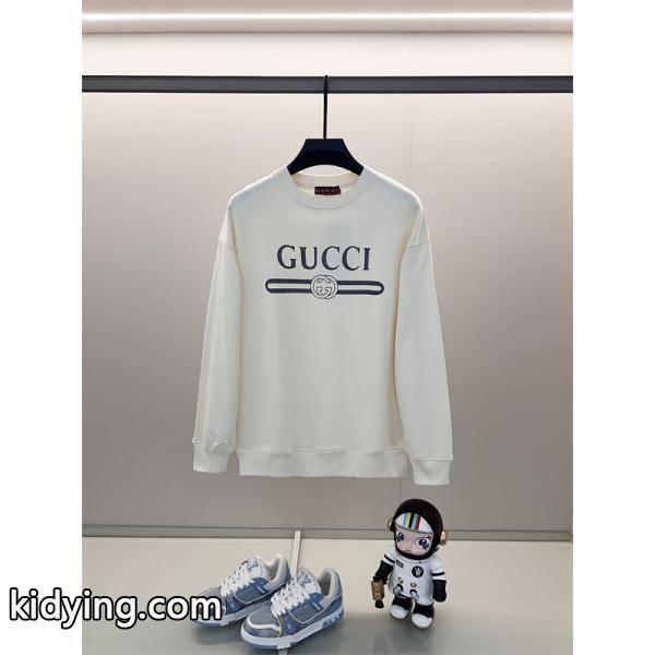 2025秋冬 上質快適 グレー GUCCI スウェット 高見えデザイン グッチ コピー-1