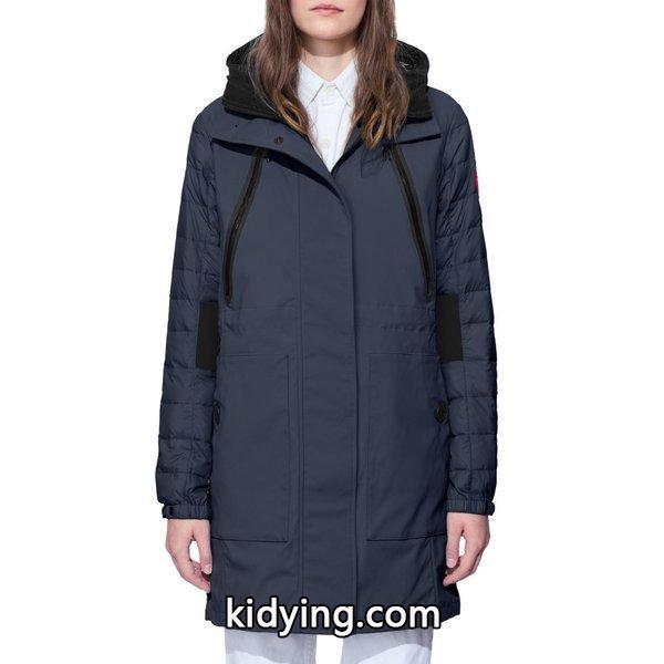 カナダグース レディース コート アウター Sabine Coat Polar Sea/ Black :dp3-5488740-705290:フェルマート エフ fermart ef - 通販ショッピング-0
