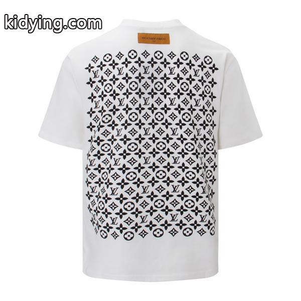 2色可選 セレブや芸能人からも愛用 ルイ ヴィトン LOUIS VUITTON 夏に爆発的な人気 Tシャツ/ティーシャツ_ルイ ヴィトン LOUIS VUITTON_ブランド コピー 激安(日本最大級)-0